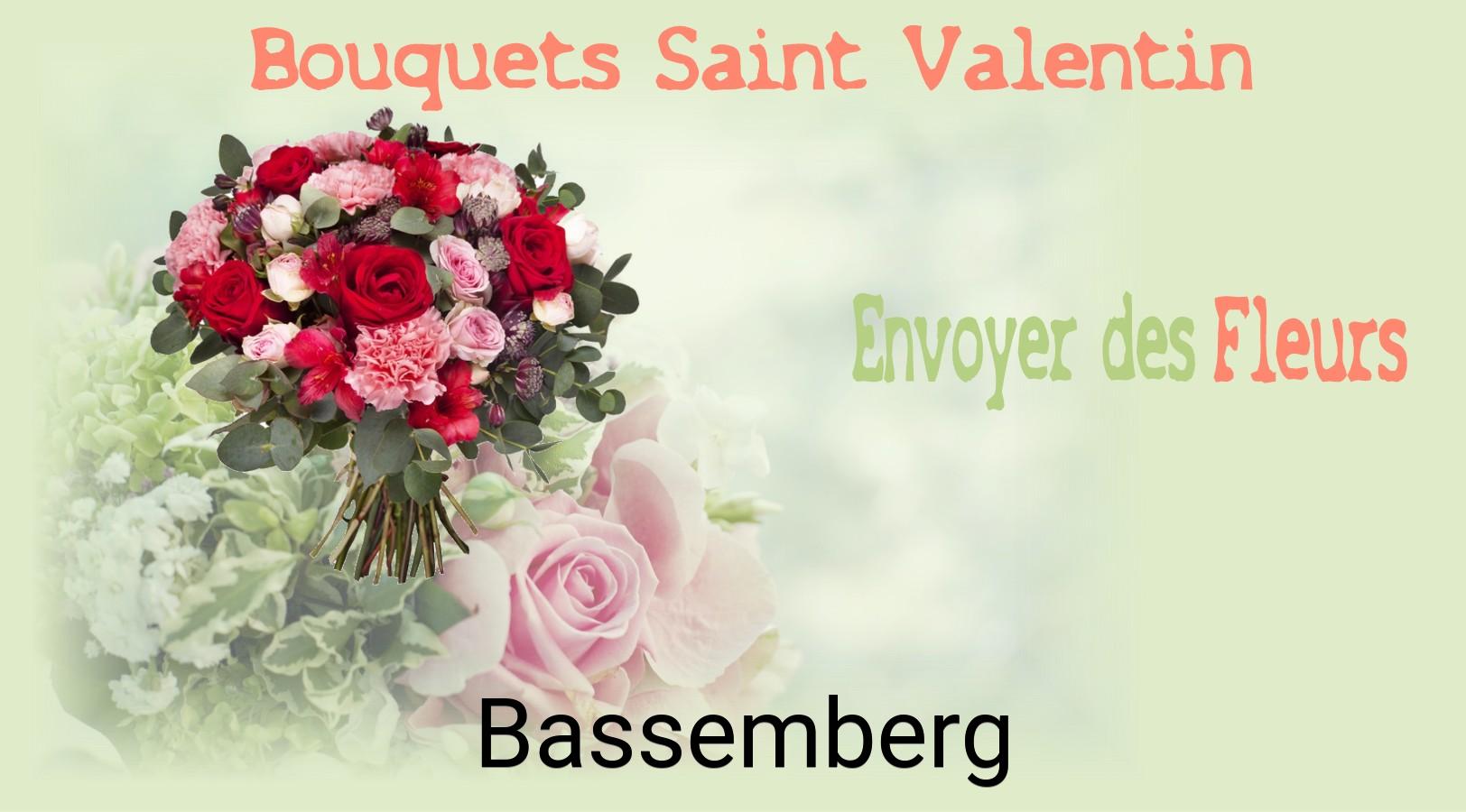 Roses de Saint-Valentin livrées à Bassemberg